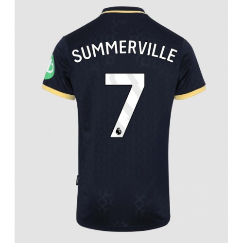 Stroje piłkarskie West Ham United Crysencio Summerville #7 Koszulka Trzeciej 2025-26 Krótki Rękaw